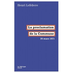 La proclamation de la...